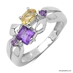 Johareez JZR1181AC_SS 925 Sterling Silver Women's Ring