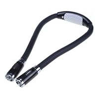Flexible Led Flashlight Hands-Free Reading Book Light Huglight Lamp