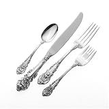 Wallace Sir Christopher 4-Piece Flatware Dinner Size Place Setting, Service for 1