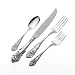 Wallace Sir Christopher 4-Piece Flatware Dinner Size Place Setting, Service for 1