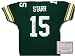 Bart Starr Green Bay Packers NFL Hand Signed Authentic Style Home Green Football Jersey