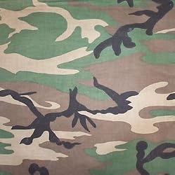 Woodland Camouflage Bandana