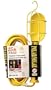 Coleman Cable 5857 Polar/Solar 16/3 SJEO 25-Foot Trouble Light with Metal Guard and Outlet