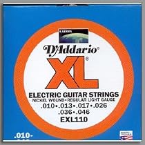 D Addario Regular Light EXL-110 .010-.046 Electric Guitar Strings