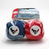 Houston Texans Fuzzy Dice