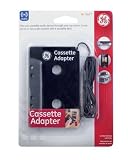 GE 73627 Cassette Adapter (Black)