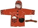 Kidorable Ladybug Raincoat, toddler size 2T to child size 6X