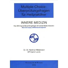 Multiple-Choice-�berpr�fungsfragen f�r Heilpraktiker, Bd.1, Innere Medizin