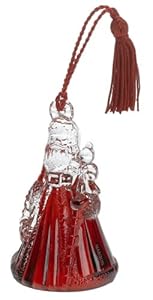 #!Cheap Marquis by Waterford 2006 Annual Bell Ornament, Red Santa
