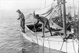 Fishing Oysters in Mobile Bay 12x18 Giclee on canvas - Photos - 19831-1CG12