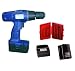 18V Blue Cordless Drill With Free Hss Drill Bit Set