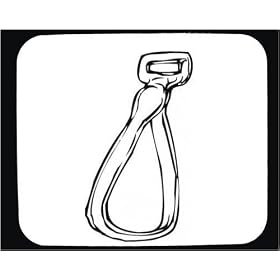 Mouse Pad with "black and white", hook, metal, hanger, Europe, tool, Norway