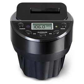 DIASONIC iPod 用カップホルダーFM トランスミッター ブラック DS-CHFMT-BK