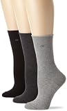 Calvin Klein Womens 3 Pack Roll Top