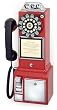 Crosley CR56 1950's Pay Phone - Red