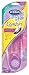 Dr. Scholl's For Her Comfort Massaging Insoles with Clear Massaging Gel, Women's Size 6-10, 1-Pair Packages (Pack of 3)