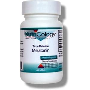Time Release Melatonin 1.2 Mg 60 Tablets by Nutricology