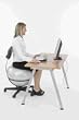 Theragear Executive Ball Chair & Free Pump