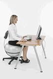 Theragear Executive Ball Chair & Free Pump