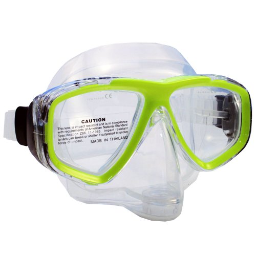 Promate Pro Viewer Purge Mask (Clear, Yellow)
