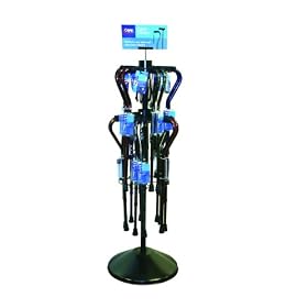 Designer Cane Spinner Rack Display