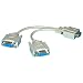 QVS CC320Y VGA/SVGA "Y" Splitter for Twin Video Display