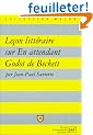 Le�on litt�raire sur En attendant Godot de Beckett