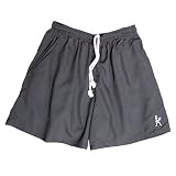 Mens Balle de Match Logo Shorts-Pearl
