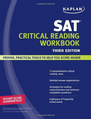 Kaplan SAT Critical Reading Workbook