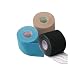 Kinesio Tape - 2 x 5.5 yards - Black - Water-Resistant