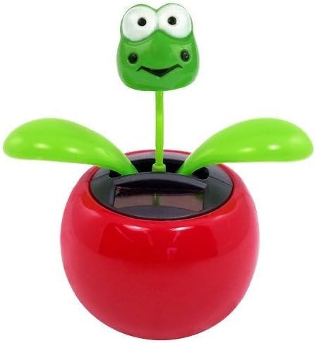 MissPromo® Solar Dancing Flower - Frog (Colors May Vary)