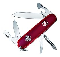 Victorinox Swiss Army Tinker Boy Scout Pocket Knife (Red)