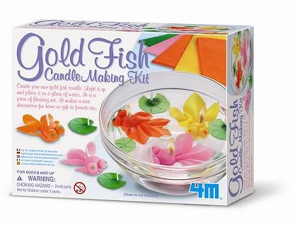 Childrens Toyshop  Toys : 4M Goldfish Candle Making Kit