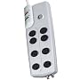 Globe 7721501 8-Outlet Home Theater Surge Protector
