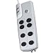 Globe 8-Outlet Home Theater Surge Protector #7721501