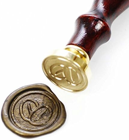 Coffee Bean Seal Stamp Stamp Set, 25mm Sealing Stamp