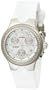 Movado Women's 2600051 Series 800 White Silicon Strap Watch