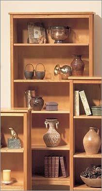Chatham Furniture BC-72 (Antique White) Highland Road 72" H Bookcase Finish: Antique White