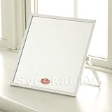 ナピュアミラー 卓上 アルミスタンドミラーL[鏡] 角型