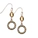 Summer Daze Delicate Hoop Drop Earrings