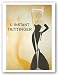 L'Instant Taittinger by Reproduction Vintage Poster 36"x24" Art Print Poster