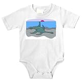 Onesie with dinosaur, plesiosaur, prehistoric, animal