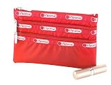 LeSportsac - 3 Zip Cosmetic Bag - Black
