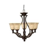 Hinkley Bolla Olde Bronze Five-Light Chandelier