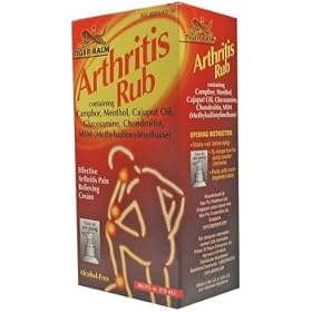 Tiger Balm Tiger Balm Arthritis Rub, 4 oz by Tiger Balm Analgesic