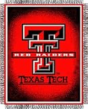 Texas Tech Red Raiders Triple Woven Jacquard NCAA Throw (019 Focus) by Northwest (48x60) Texas Tech Red Raiders Triple Woven Jacquard NCAA Throw (019 Foc