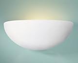 Lyco Wall Lights Polo Unglazed Ceramic Wall Light Max 1 x 100 watt bayonet bulb