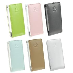 Leather Flip-Top Case for Apple iPod Nano 2nd Generation