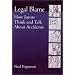 Legal Blame: How Jurors Think and Talk about Accidents (Law and Public Policy - Psychology and the Social Sciences Series)