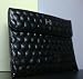 BLACK color N. 04 - NEW Original Luxury Envelope Leather Cowhide Bag Case for iPad 2, iPad 3, Genuine Cow Leather bags for iPad, New Design H Bag for iPad 2 / iPad 3